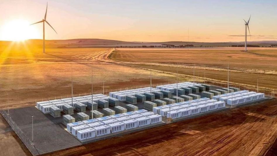 Lithium Mine Powered By Solar Wind And Batteries